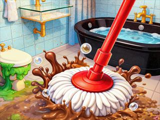 【Home Makeover Cleaning Game】サムネイル画像