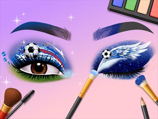 【World Cup Eye Art】Free ファッション Games