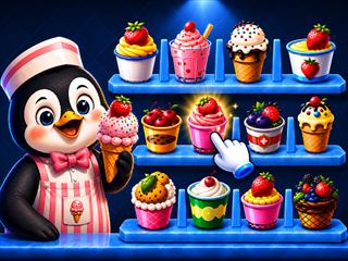 【Ice Cream Sorting】無料オンライン スキルゲーム