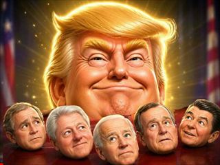 【Merge the Presidents】無料オンライン スキルゲーム
