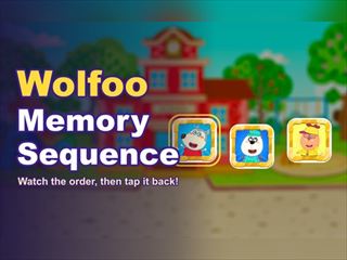 【Wolfoo Memory Sequence】Free Memory Games