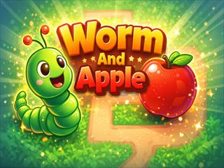 【Worm And Apple】無料オンライン Logicゲーム