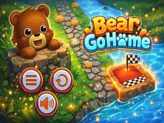 【Bear Go Home】無料オンライン Logicゲーム