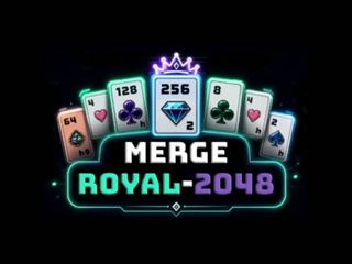 【Merge Royal 2048】無料オンライン 2026ゲーム