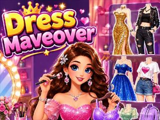 【Dress Makeover】無料オンライン メイクゲーム