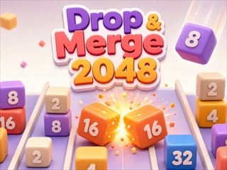 【Drop &amp; Merge 2048】Free tetris Games