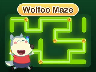【Wolfoo Maze Adventure】Free Brain Games