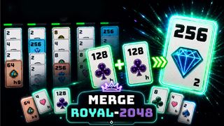 Merge Royal 2048 - 無料オンラインゲーム