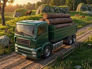 【Offroad Truck Driving Game】Free adventure Games