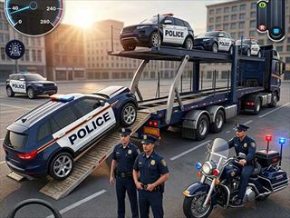 【Police Transport Game】Free adventure Games