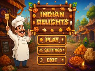 【Indian Delights Match 3】Free Game Games