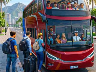 【Bus Driving Master 3D】男性向けゲーム