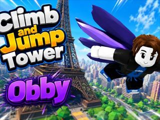 【Obby Climb and Jump Tower】無料オンライン 3Dゲーム