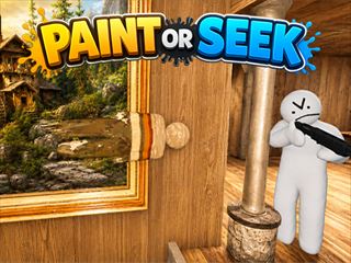 【Paint or Seek: Chameleon Hide Online】無料オンライン hootingゲーム