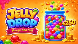 【Jelly Drop: Merge & Sell】サムネイル画像