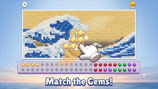 【Jewel Gem Puzzle】無料オンライン ピクセルゲーム
