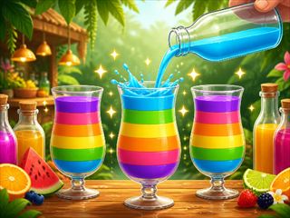 [Juice Sort Puzzle] 無料オンラインゲーム