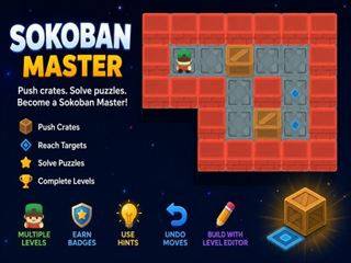 [Sokoban Master] 無料オンラインゲーム