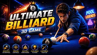 【Ultimate Billiard 3D Game】Free 1プレイヤー Games