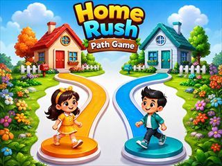 【Home Rush Path Game】無料オンライン カジュアルゲーム