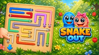【Snake Out: Maze Escape】無料オンライン カジュアルゲーム