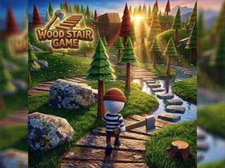 【Wood Stair Game】無料オンライン カジュアルゲーム