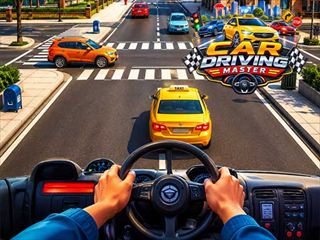 【Car Driving Master】無料オンライン Simulatorゲーム