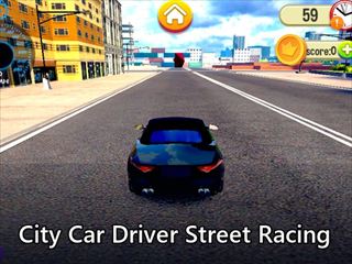 【City Car Driver Street Racing 2】無料オンライン 車ゲーム
