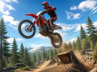 【Dirt Bike Racing Adventure】無料オンライン レースゲーム