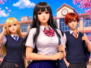 【High School Girls Classroom Life】無料オンライン Simulatorゲーム