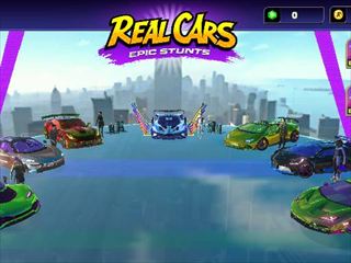【Real Cars Epic Stunts】無料オンライン 車ゲーム