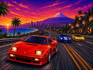 【Turbo Horizon Racing】無料オンライン 車ゲーム