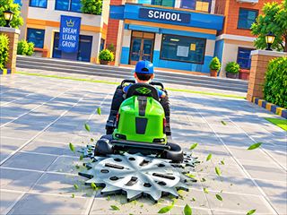 【Grass Cutting Mowing Game】サムネイル画像