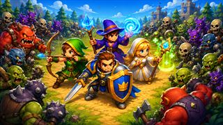 【IDLE Warrior Tales】無料オンライン RPGゲーム