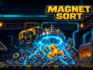 【Magnet Sort】無料オンライン 1プレイヤー%ゲーム
