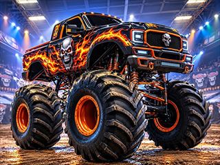【Offroad Monster Truck Game】サムネイル画像