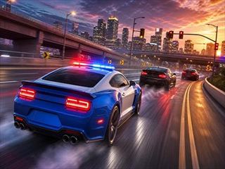 【Police Gangster Chase】無料オンライン 車ゲーム