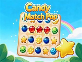【Candy Match Pop】無料オンライン マッチゲーム