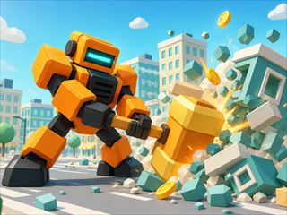 【Giant Crusher: Destroy &amp; Grow】無料オンライン 1プレイヤー%ゲーム