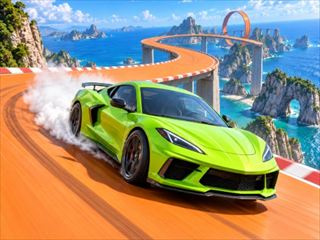 【Mega Ramp Car Stunts GT Racing】無料オンライン 車ゲーム
