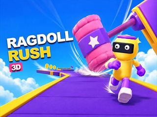 【Ragdoll Rush 3D: Sky Race】無料オンライン 1プレイヤー%ゲーム