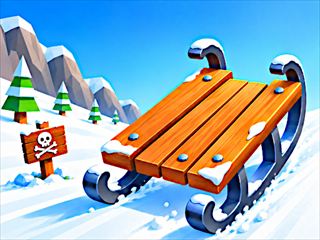 【Snow Rush 3D】無料オンライン 1プレイヤー%ゲーム