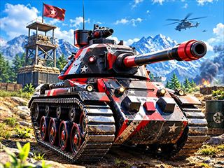【Tank War Battle Game】無料オンライン 車ゲーム
