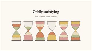 【Vials: ASMR Sand Sort Puzzle】サムネイル画像