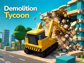 【Demolition Tycoon 3D】無料オンライン シミュレーションゲーム