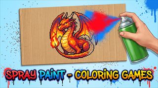 【Spray Paint - Coloring Games】サムネイル画像