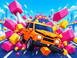 【CAR SMASH OBBY 3D】Free Games