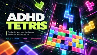 【ADHD Tetris】無料オンライン 2Dゲーム