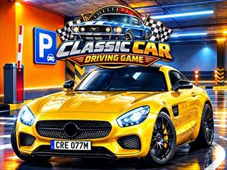 【Classic Car Driving Game】無料オンライン unityゲーム