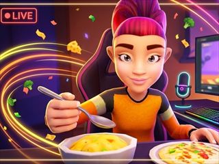 【Live Eating Simulator】無料オンライン WebGLゲーム